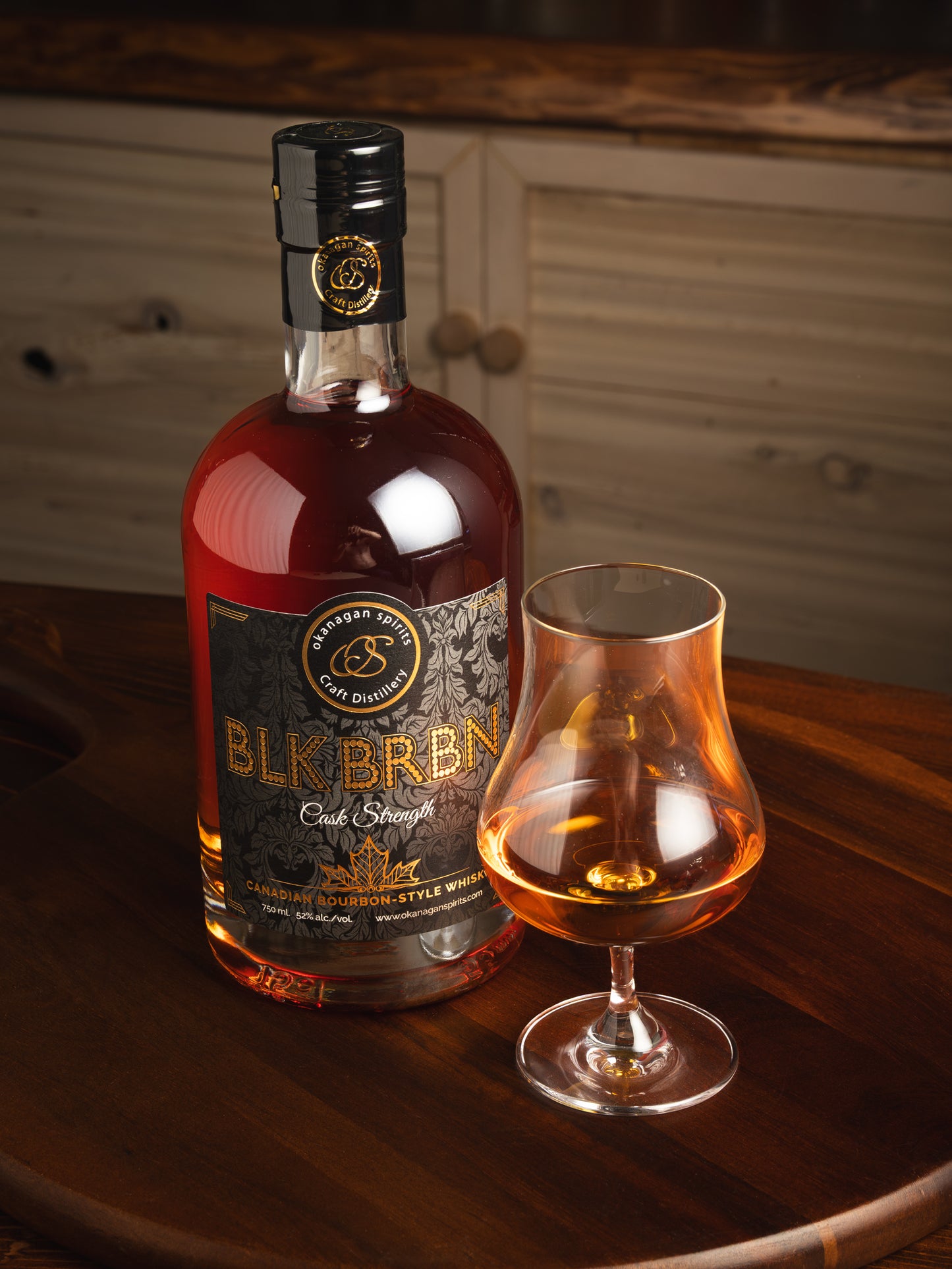 BLK BRBN Cask Strength Bourbon-Style Whisky