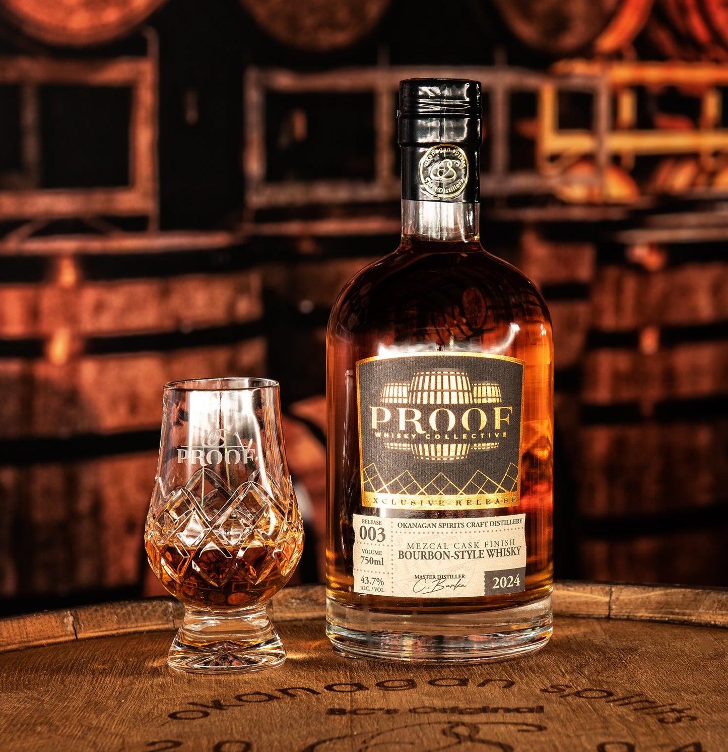 PROOF: Mezcal Cask Finished Bourbon-Style Whisky