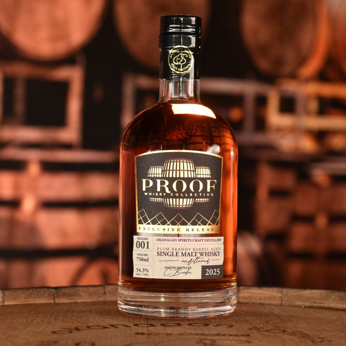 PROOF: Plum Brandy Cask Finished Single Malt 2025-001