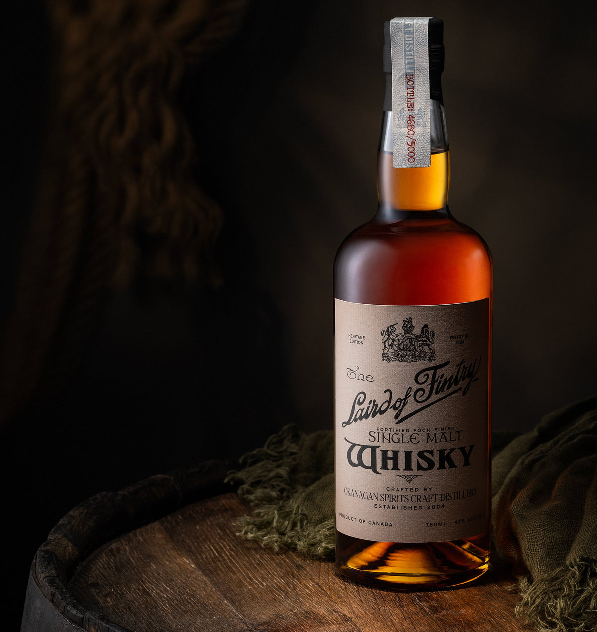 Lottery Exclusive Laird of Fintry Single Malt Whisky
