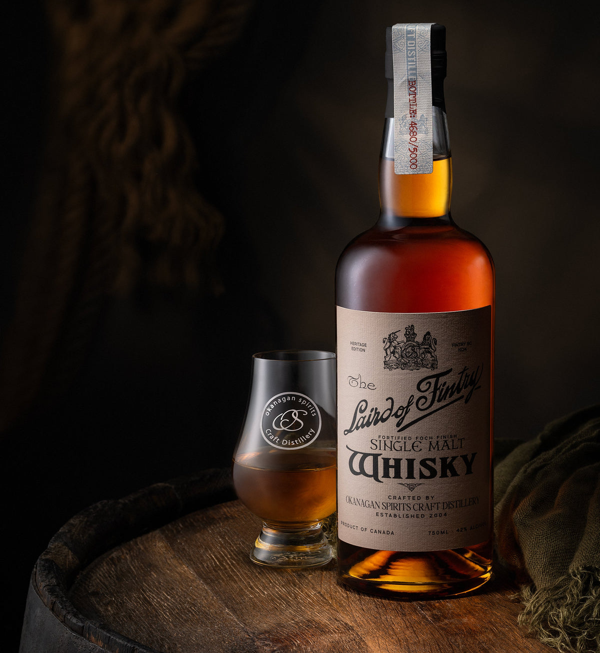 Lottery Exclusive Laird of Fintry Single Malt Whisky