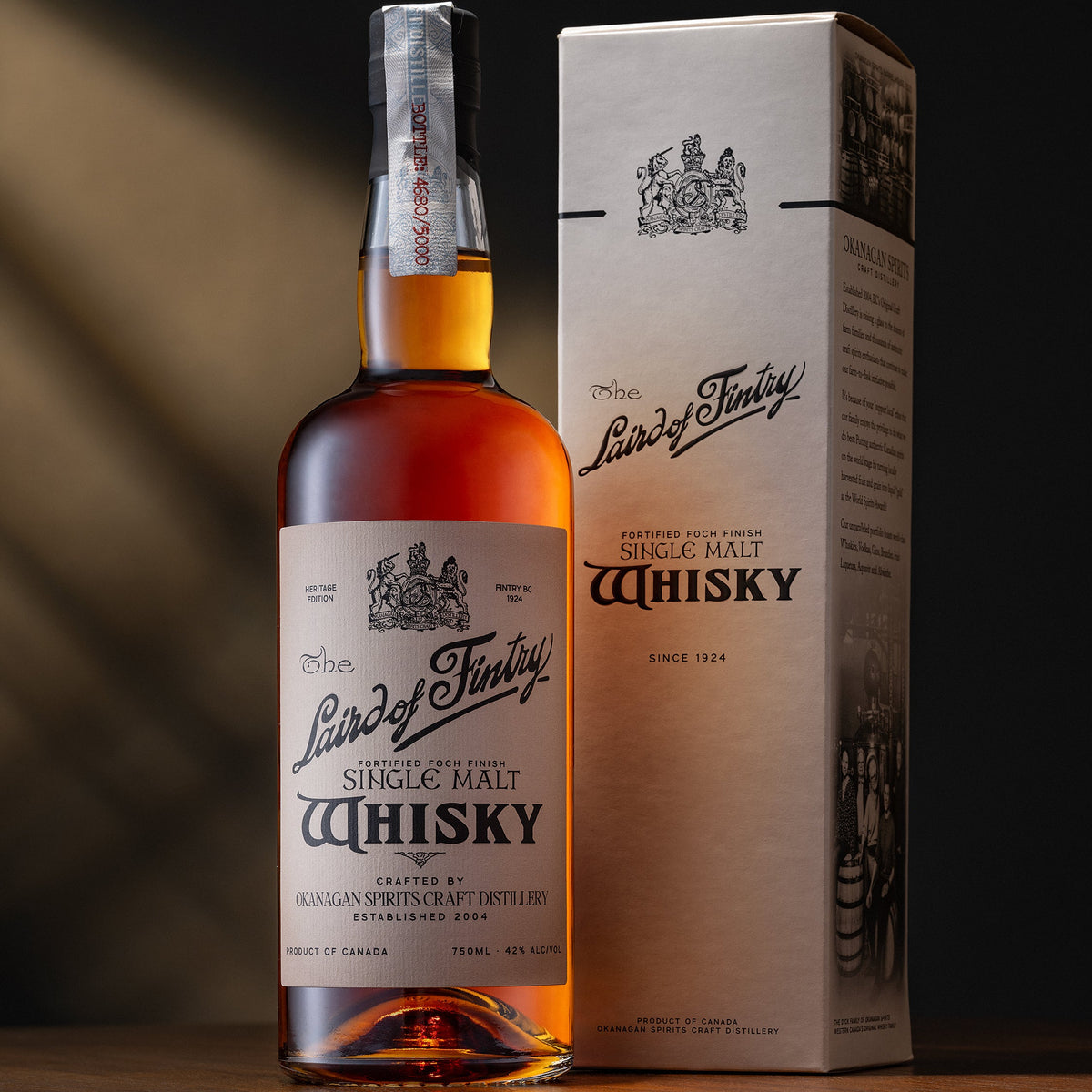 Lottery Exclusive Laird of Fintry Single Malt Whisky