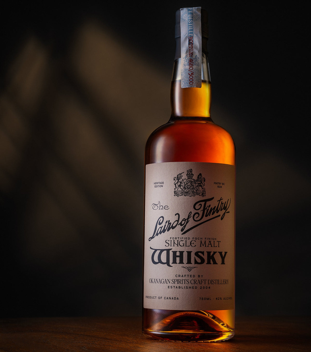 Lottery Exclusive Laird of Fintry Single Malt Whisky