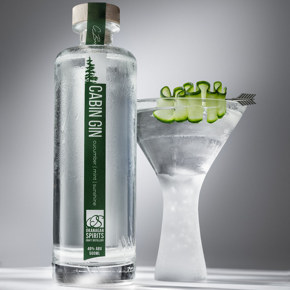 Cabin Gin Cucumber Mint