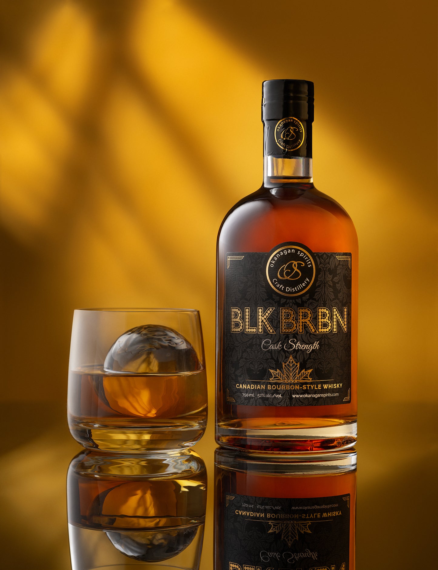 BLK BRBN Cask Strength Bourbon-Style Whisky