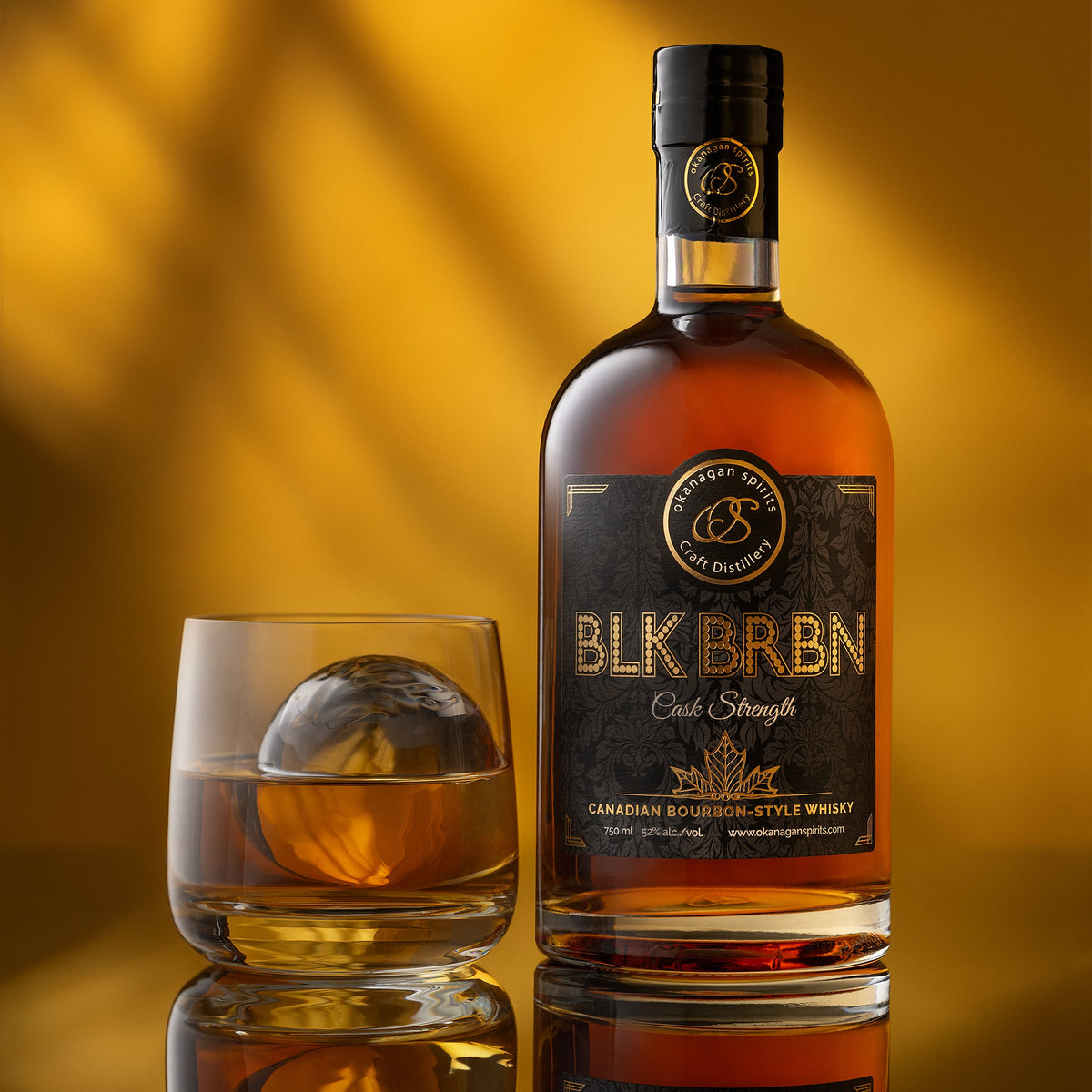 BLK BRBN Cask Strength Bourbon-Style Whisky