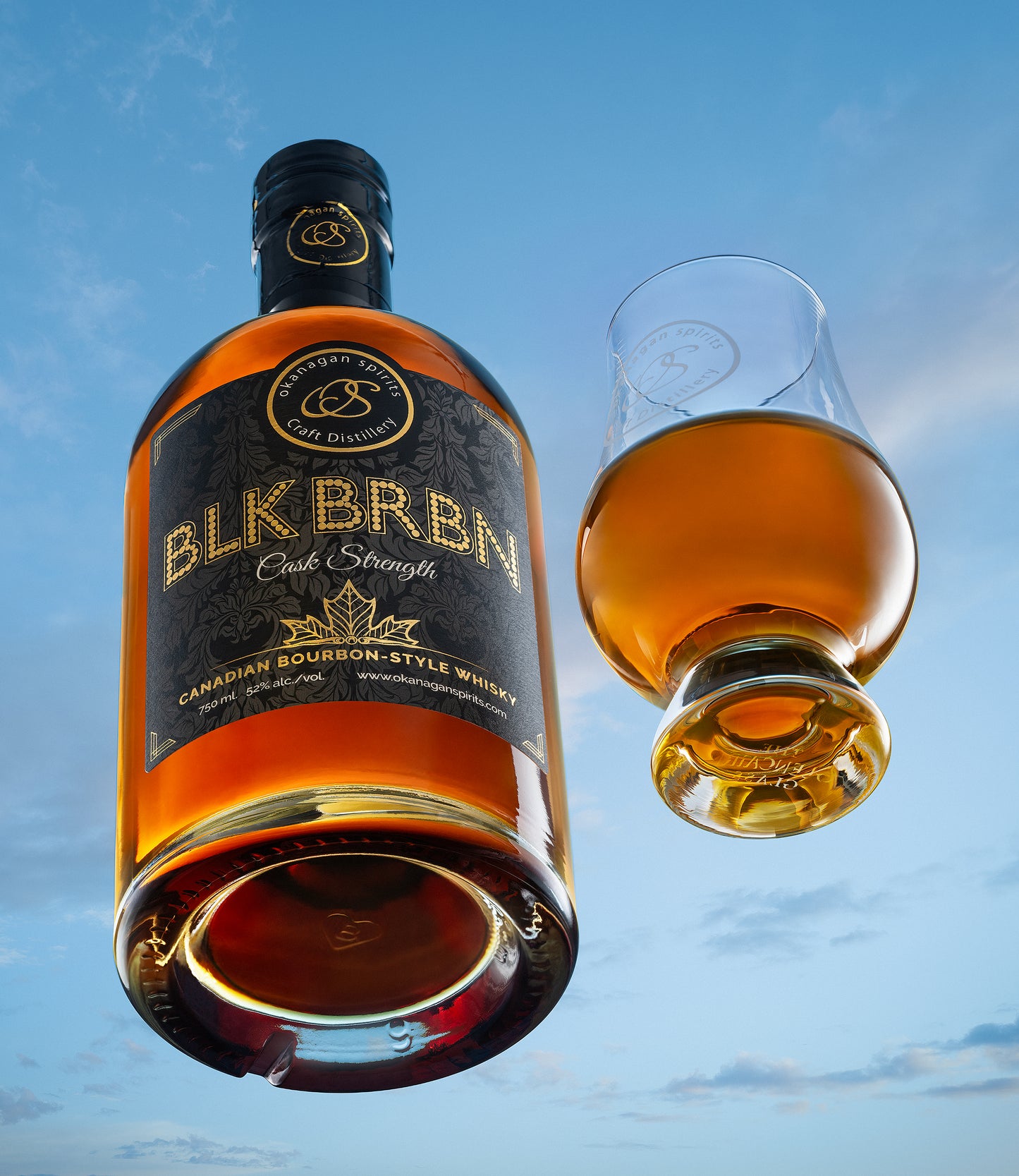 BLK BRBN Cask Strength Bourbon-Style Whisky