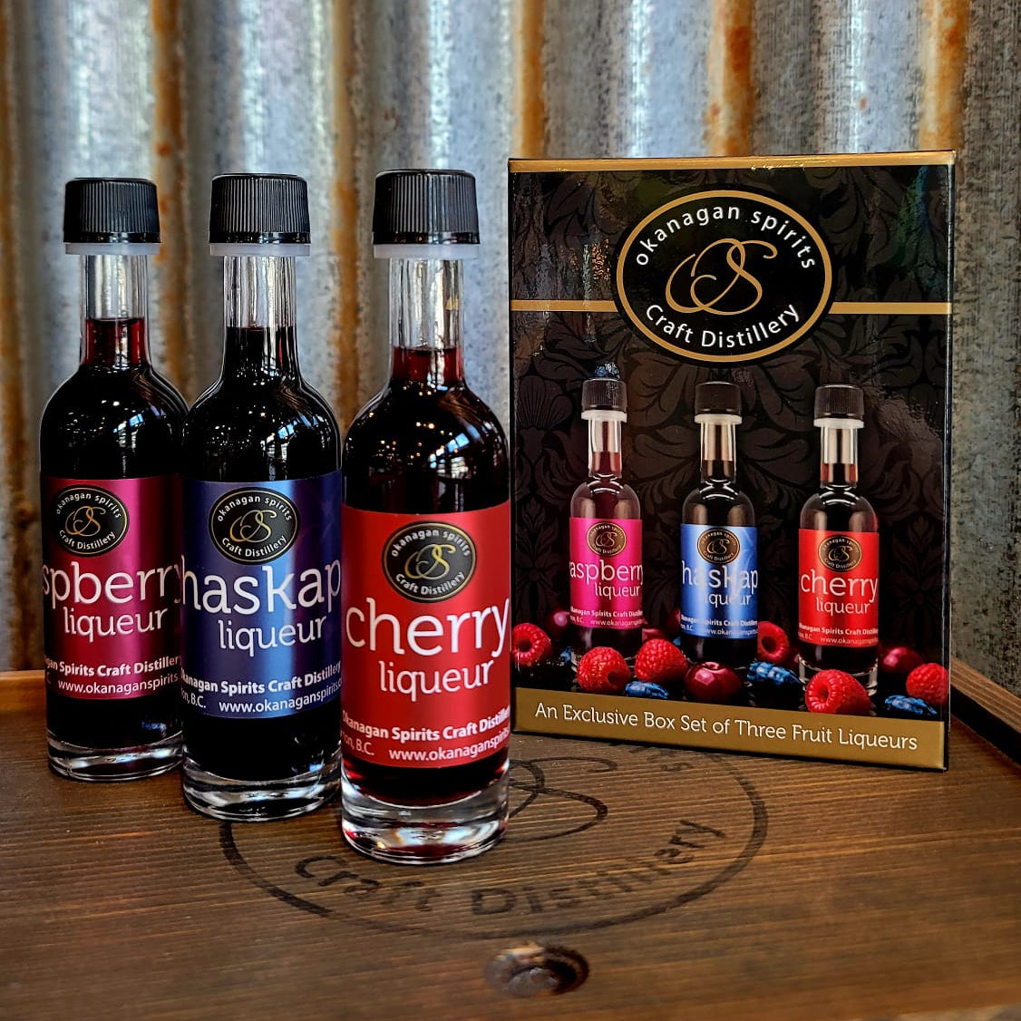 Mini Fruit Liqueur Gift Pack 3x50ml
