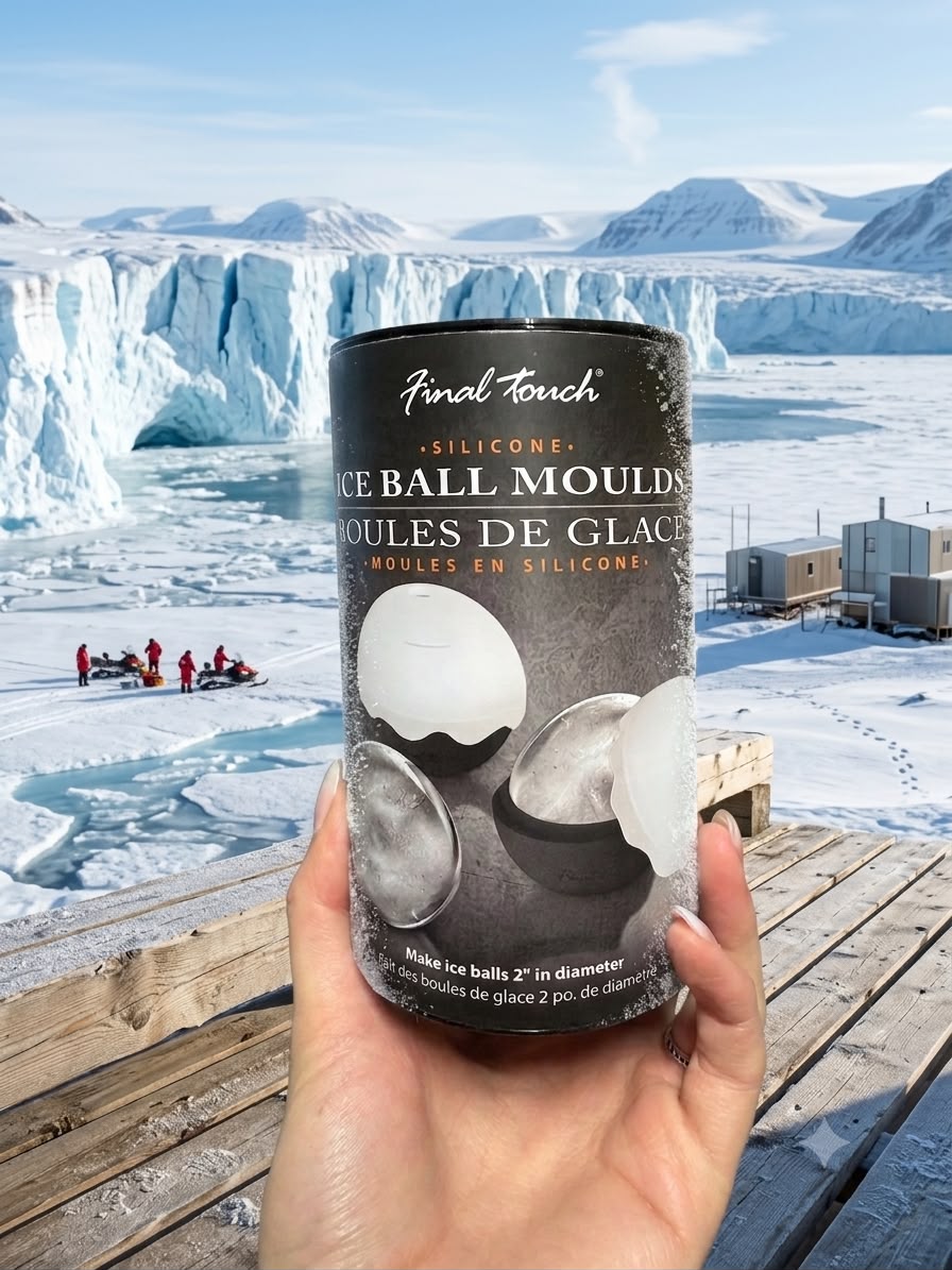 Final Touch Silicone Ice Ball Moulds