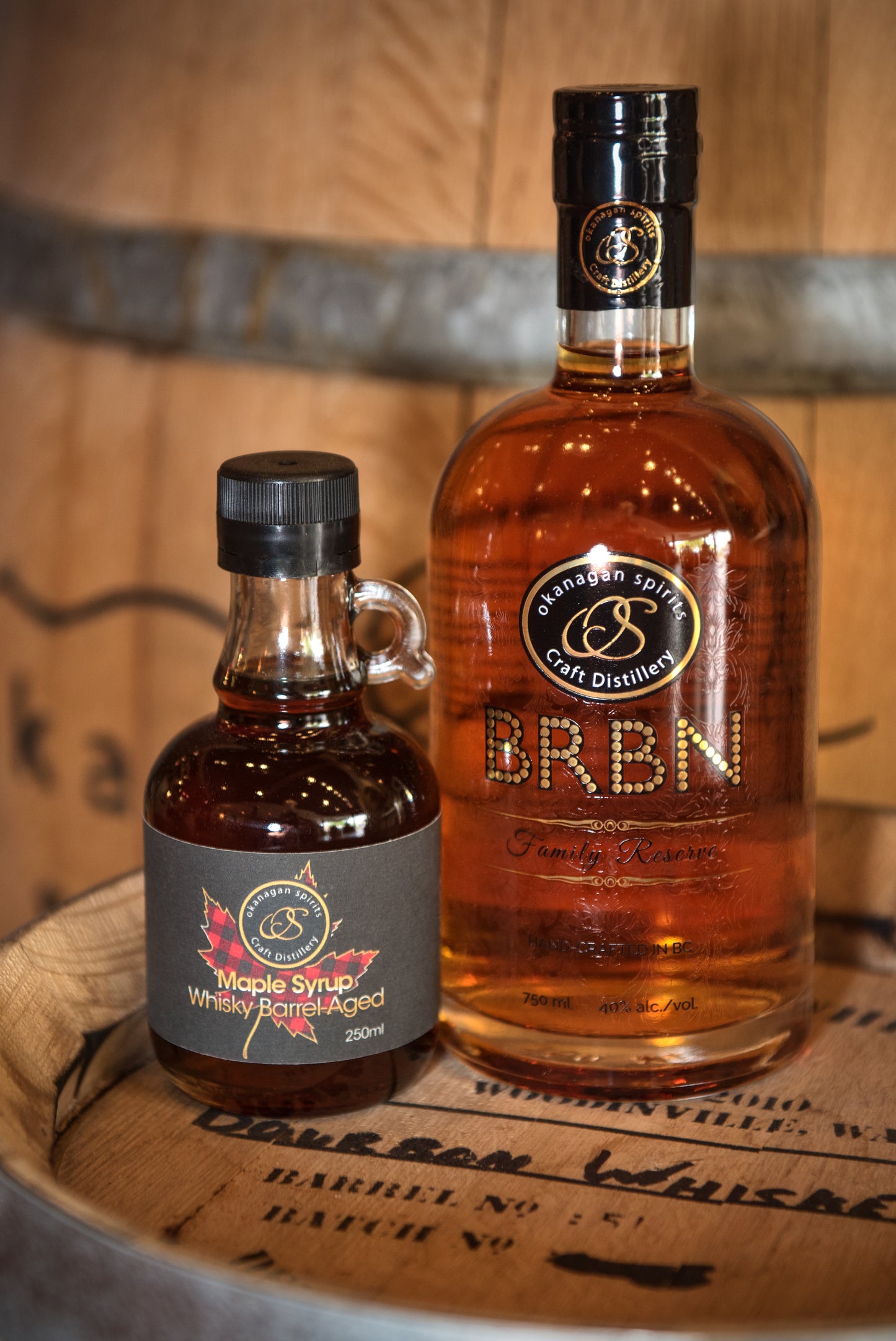 Whisky Barrel-Aged Maple Syrup