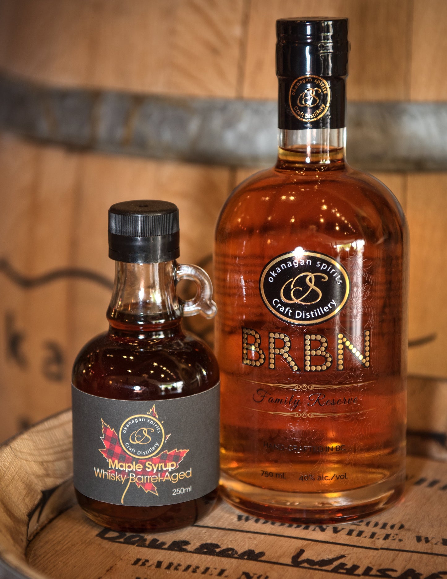 Whisky Barrel-Aged Maple Syrup