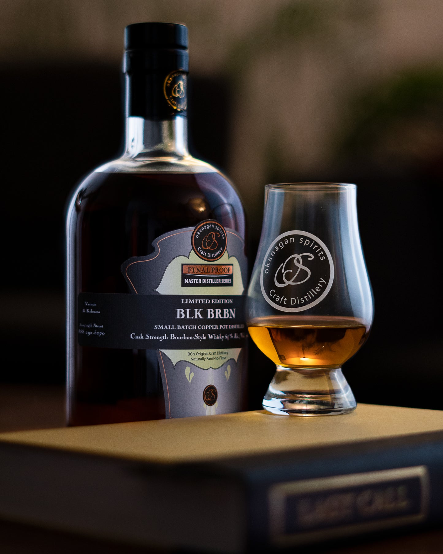 BLK BRBN Cask Strength Bourbon-Style Whisky