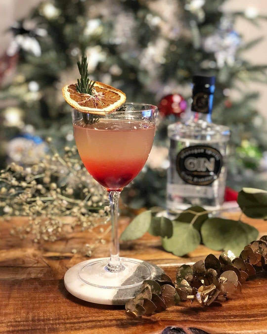 Santa's Gin Sour Drink Image