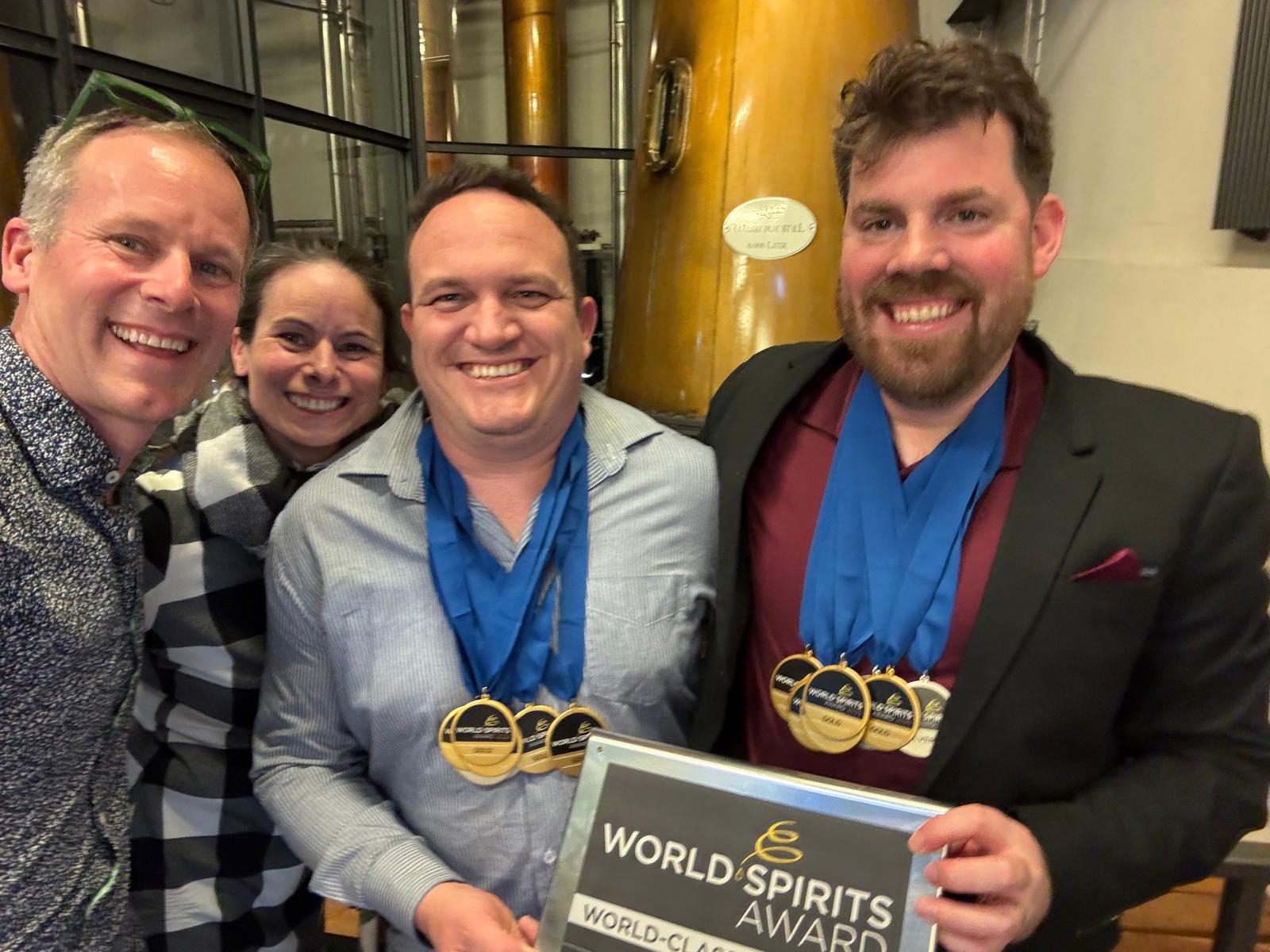 Okanagan Spirits Wins Gold for Canada at World Spirits Awards!