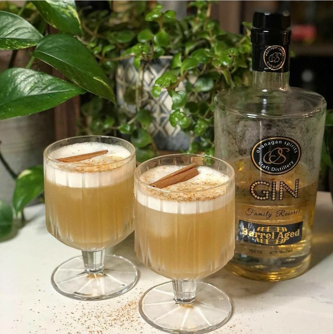 Winter Gin Sour Drink Image