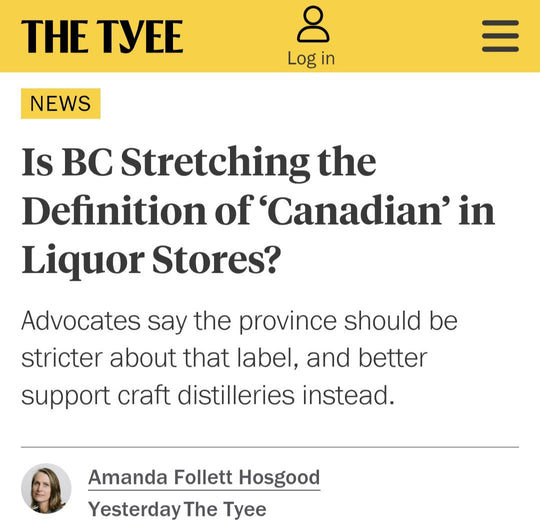 Is BC Stretching the Definition of ‘Canadian’ in Liquor Stores? - THE TYEE