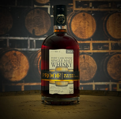PROOF: Port Cask Finished Single Malt Whisky 2026-001-1