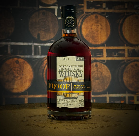 PROOF: Port Cask Finished Single Malt Whisky 2026-001-1