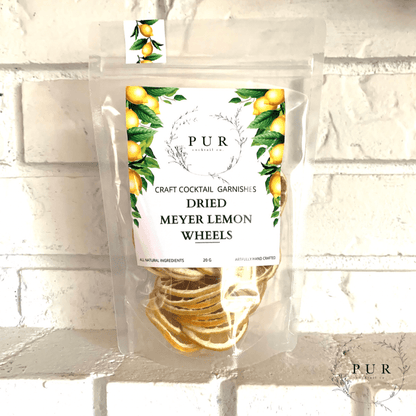PUR Dried Meyer Lemon Wheels