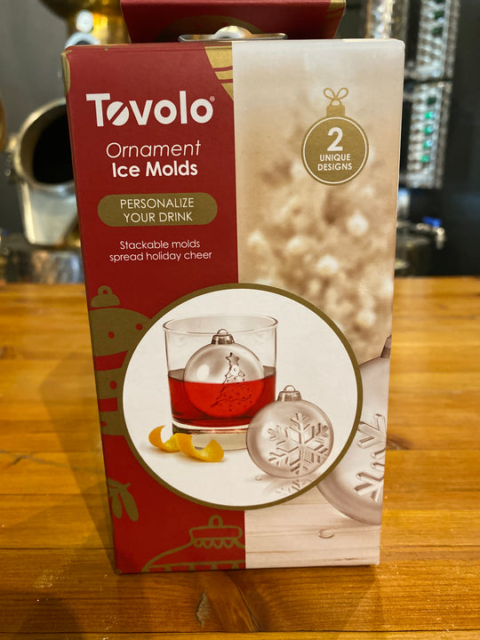 2 Ornament Ice Molds