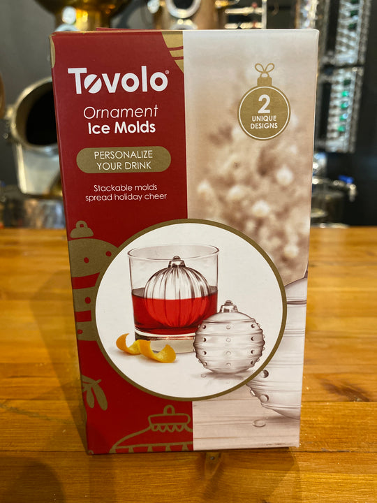 Dots & Stripes Ornament Ice Molds