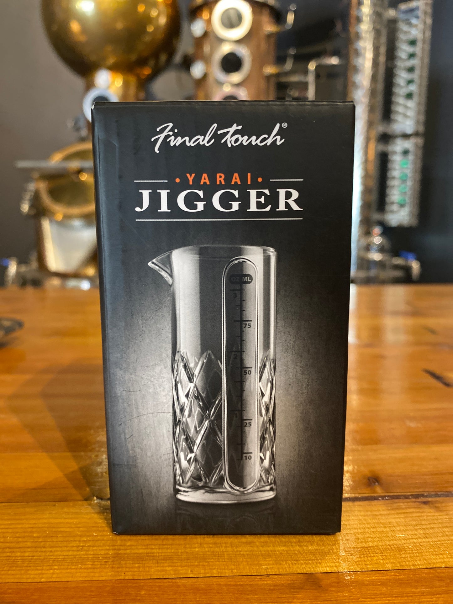 Final Touch Yarai Glass Jigger