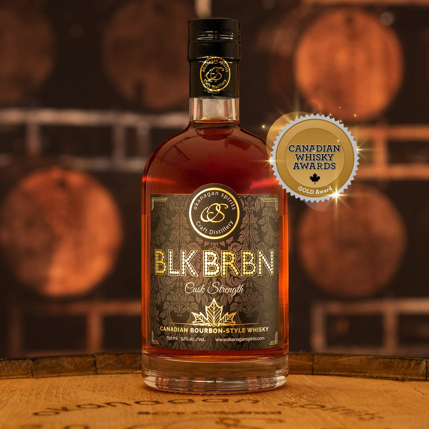 BLK BRBN Cask Strength Bourbon-Style Whisky