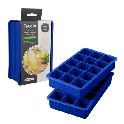 Tovolo Perfect Ice Cube Tray - Blue