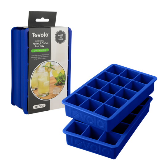 Tovolo Perfect Ice Cube Tray - Blue