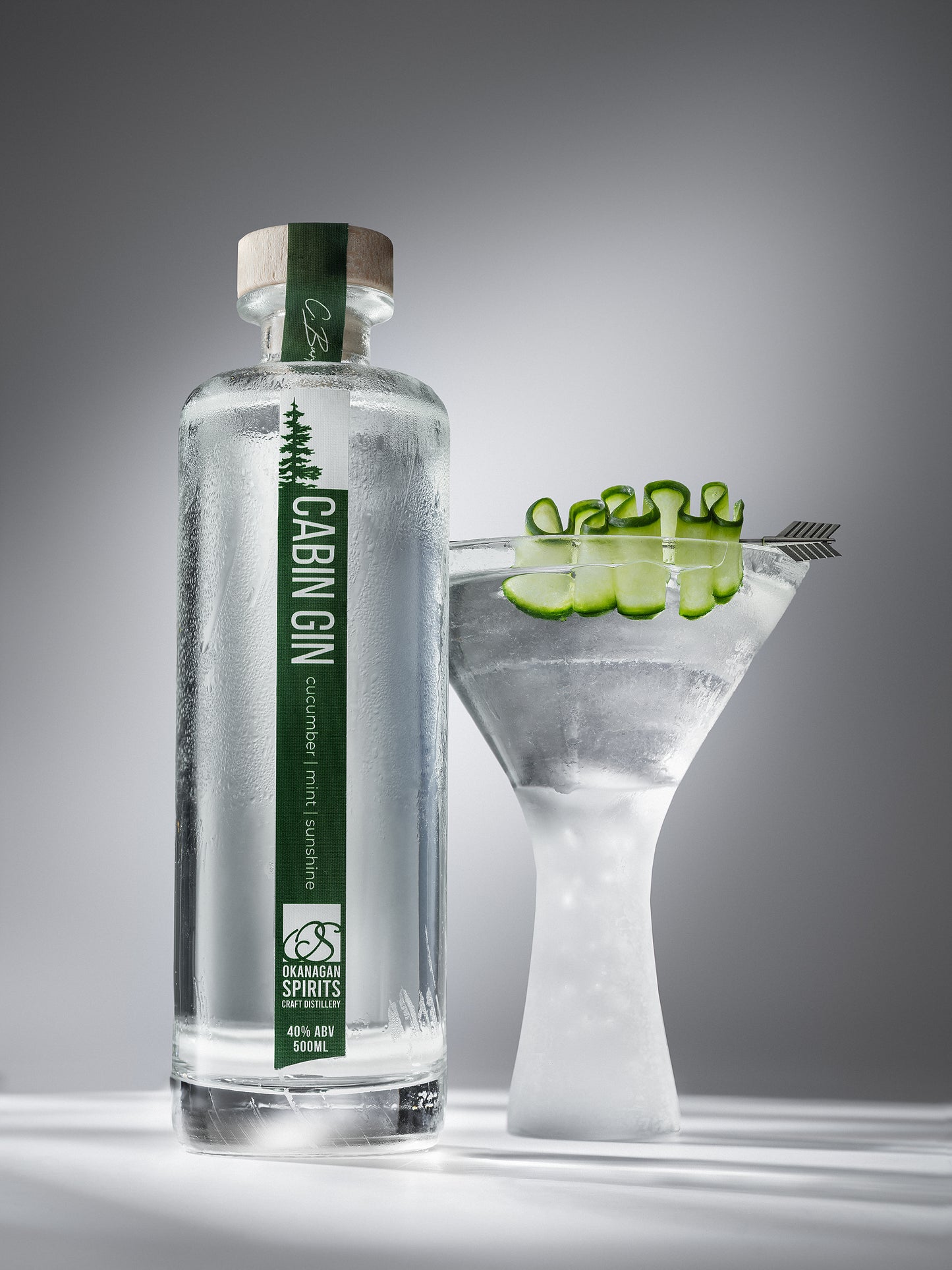 Cabin Gin Cucumber Mint