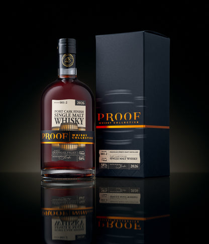 PROOF: Port Cask Finished Single Malt Whisky 2026-001-2