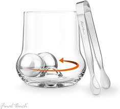 Final Touch Rockroller Glass 2 S/S Balls