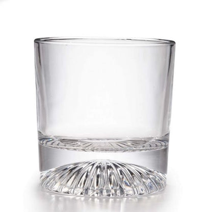 Brilliant Globe Set of 4 Pyramid Old Fashion Whisky Glasses