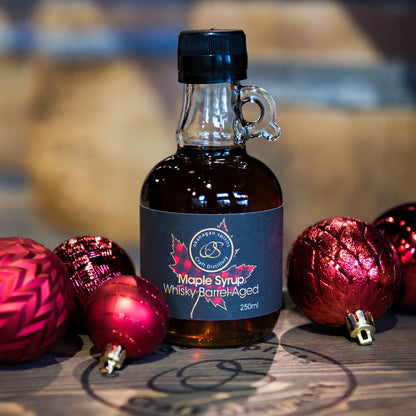 Whisky Barrel-Aged Maple Syrup