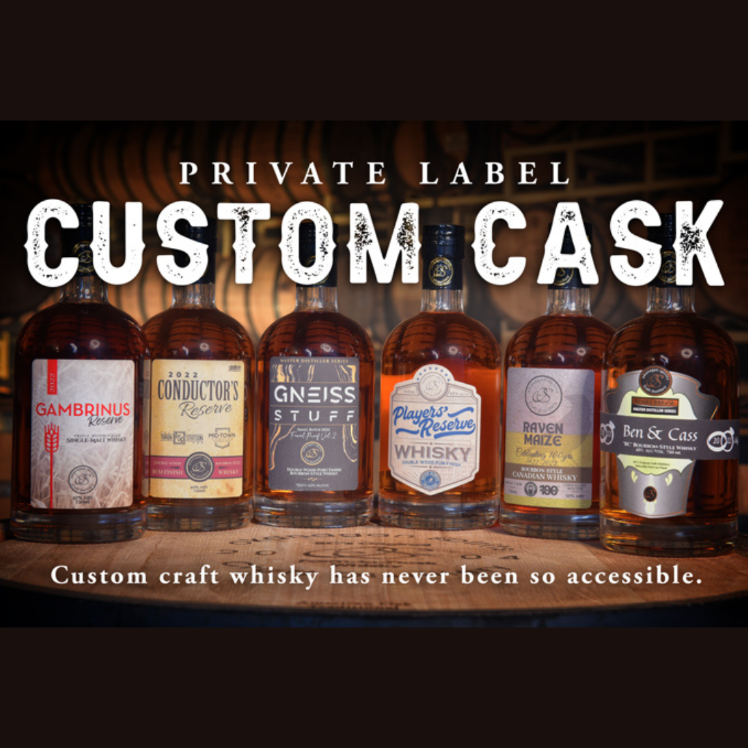 Private Label Whisky Program - Small, Medium or Full Cask
