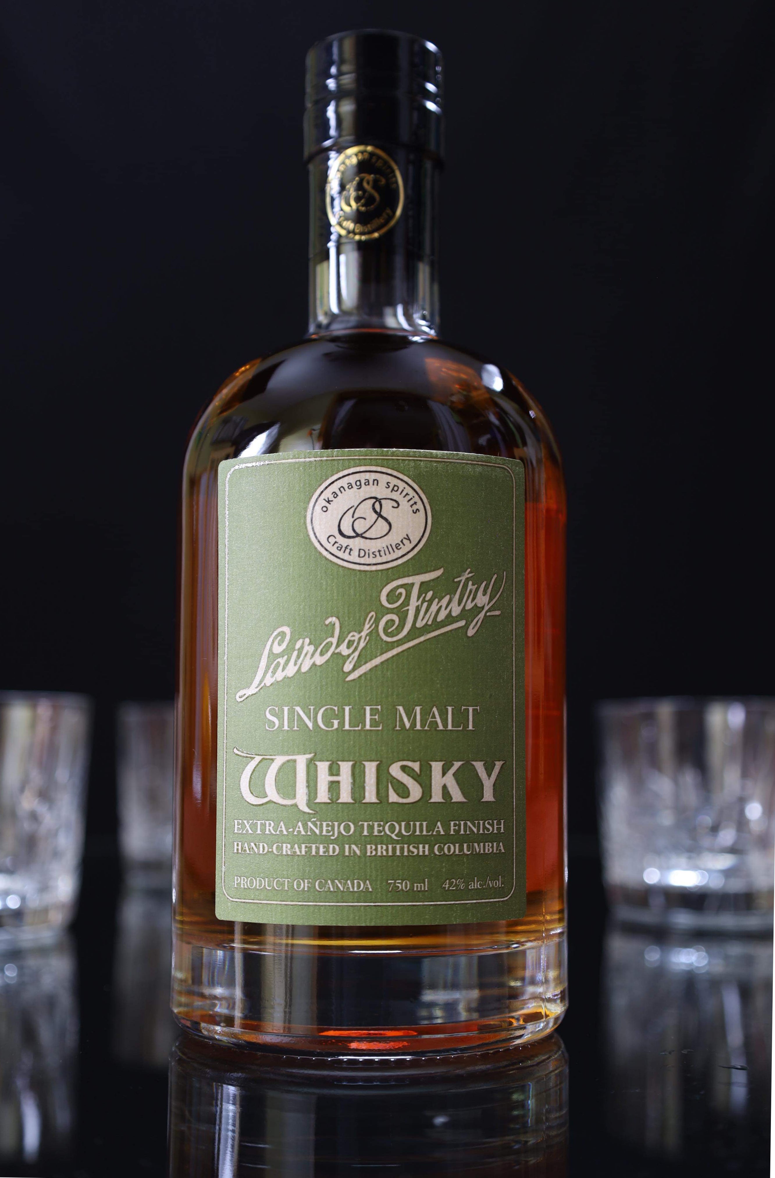 Laird of Fintry Tequila Barrel Whisky – Okanagan Spirits Craft