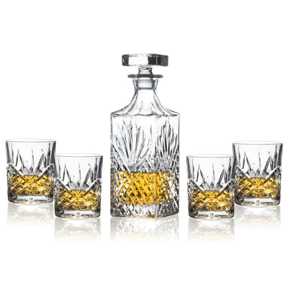Brilliant Ashford 5 Piece Whisky Set