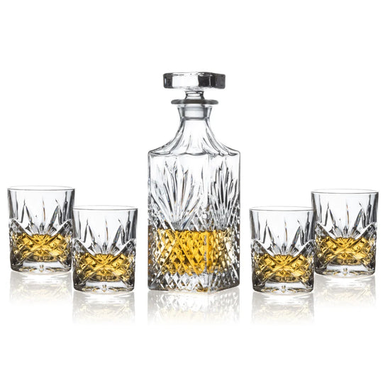 Brilliant Ashford 5 Piece Whisky Set