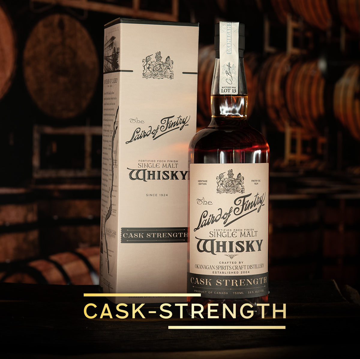 Cask Strength Laird of Fintry Single Malt Whisky