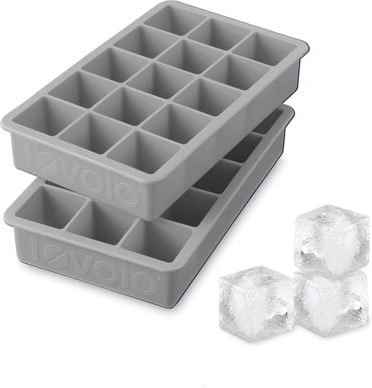 Tovolo Perfect Ice Cube Tray - Cool Grey