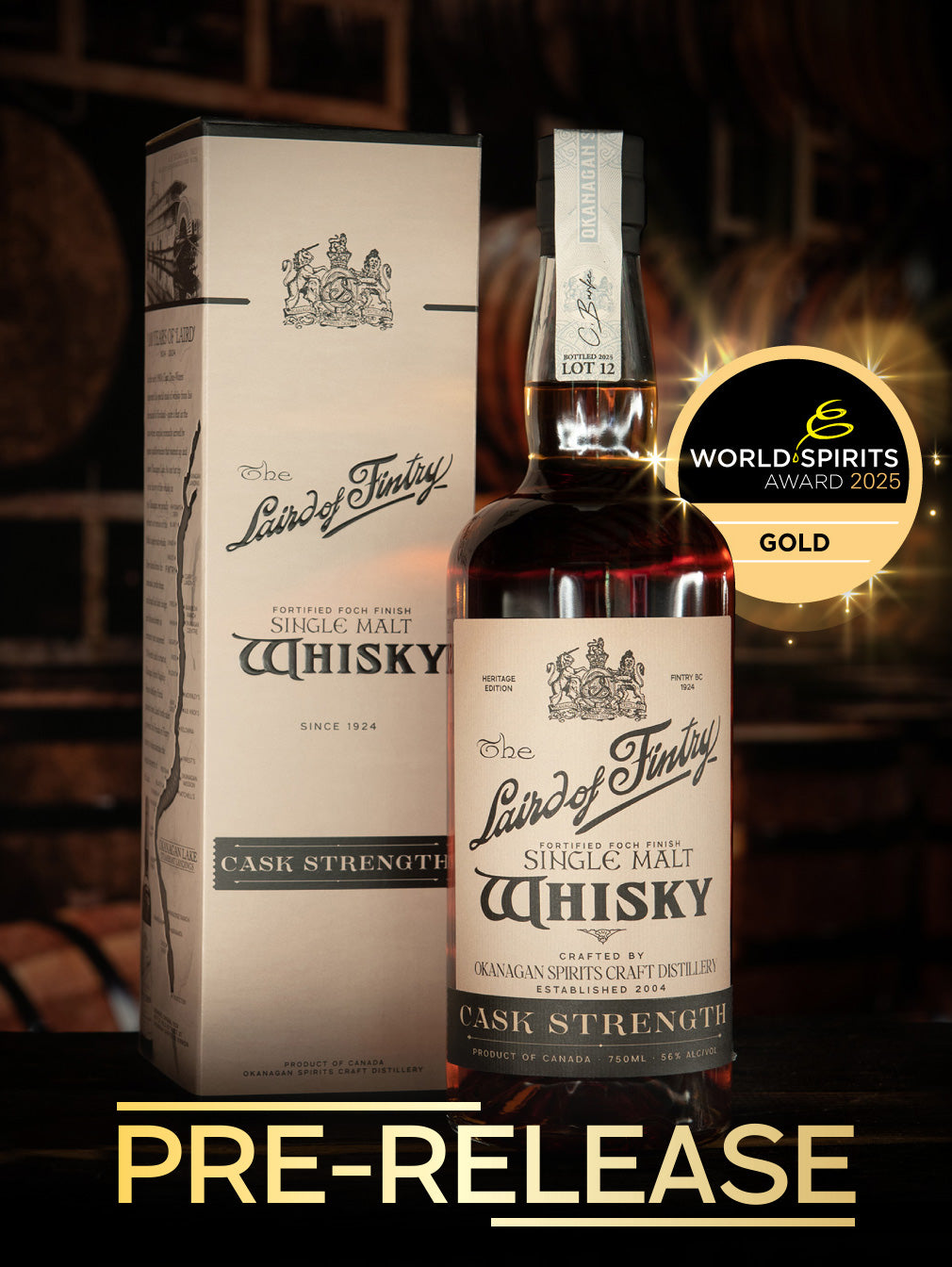 Cask Strength Laird of Fintry Single Malt Whisky
