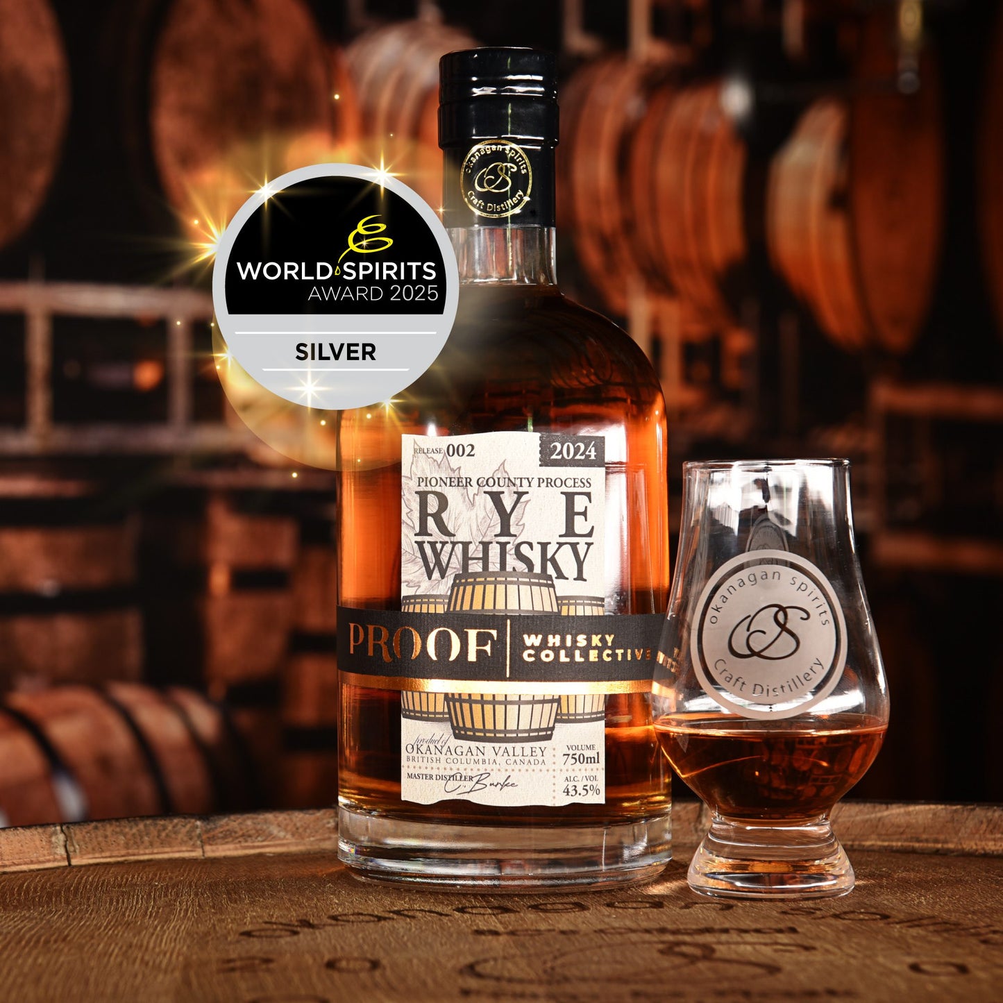 PROOF: Pioneer County Process Rye Whisky