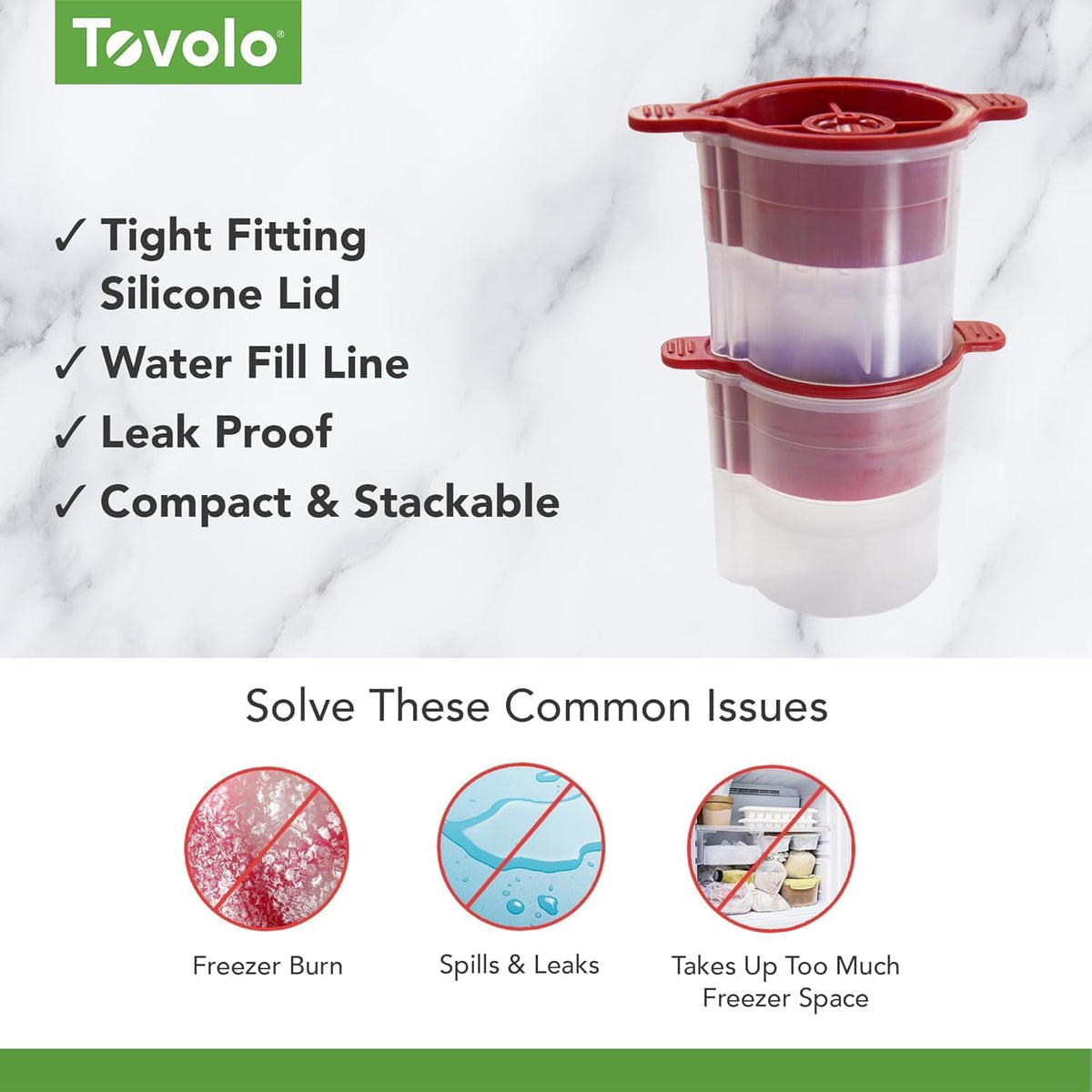Tovolo - Ornament Ice Molds Set of 2