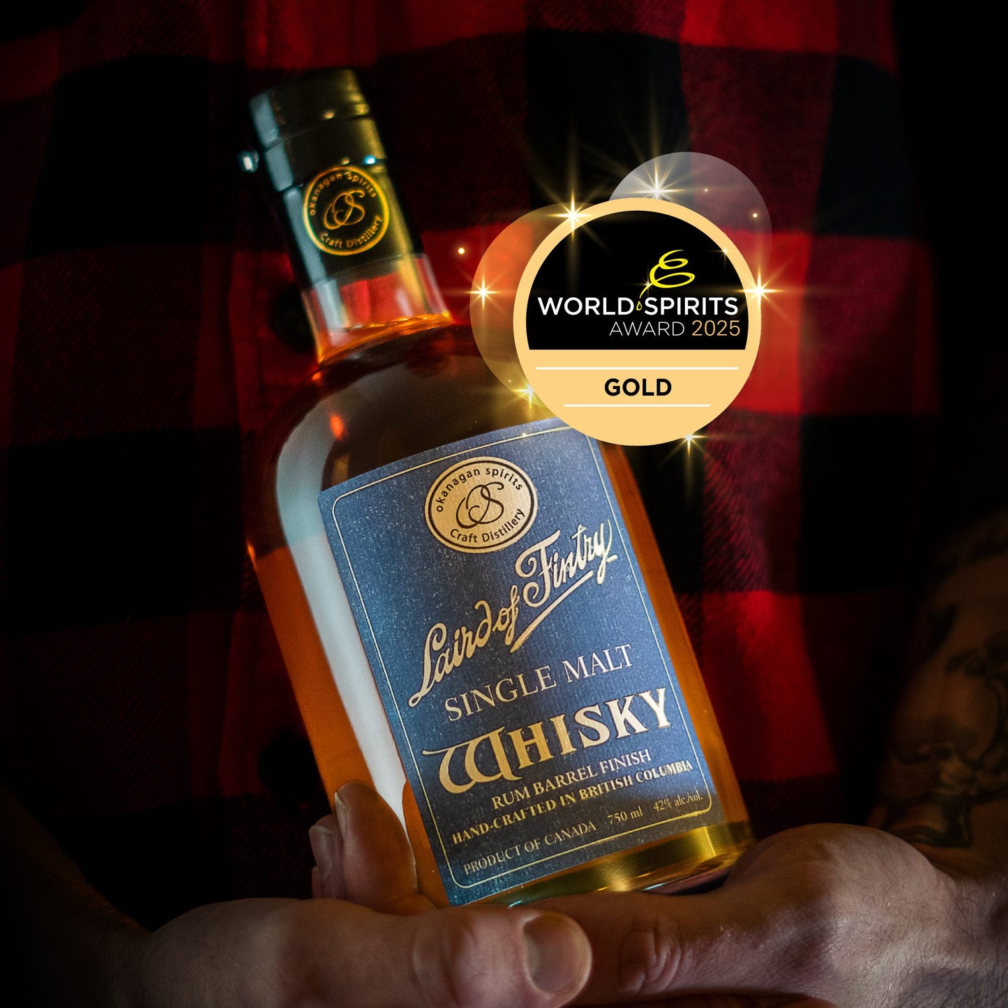 Laird of Fintry Rum Barrel Whisky